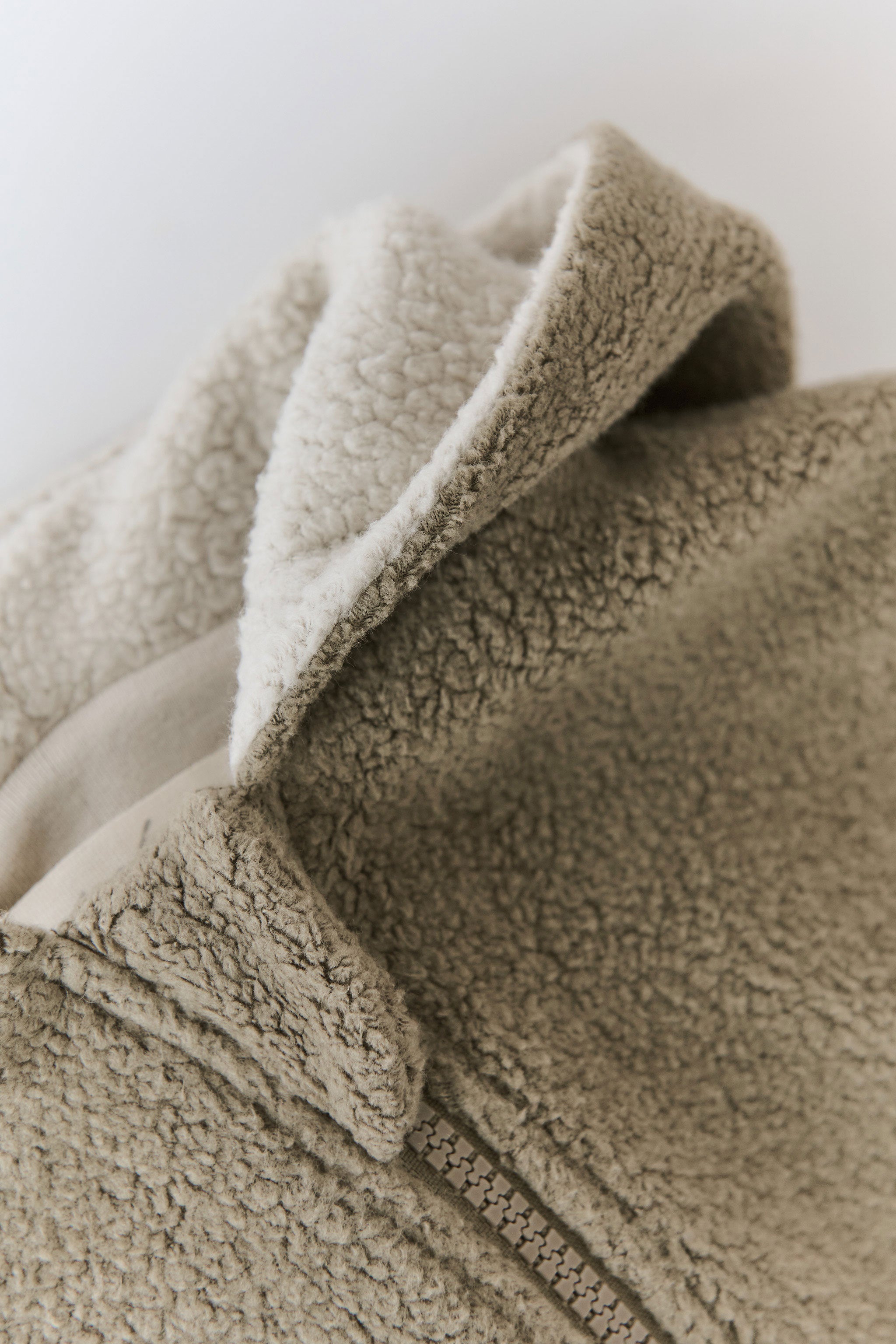 Pehr-Teddy Fleece Baby Suit-Moss-6