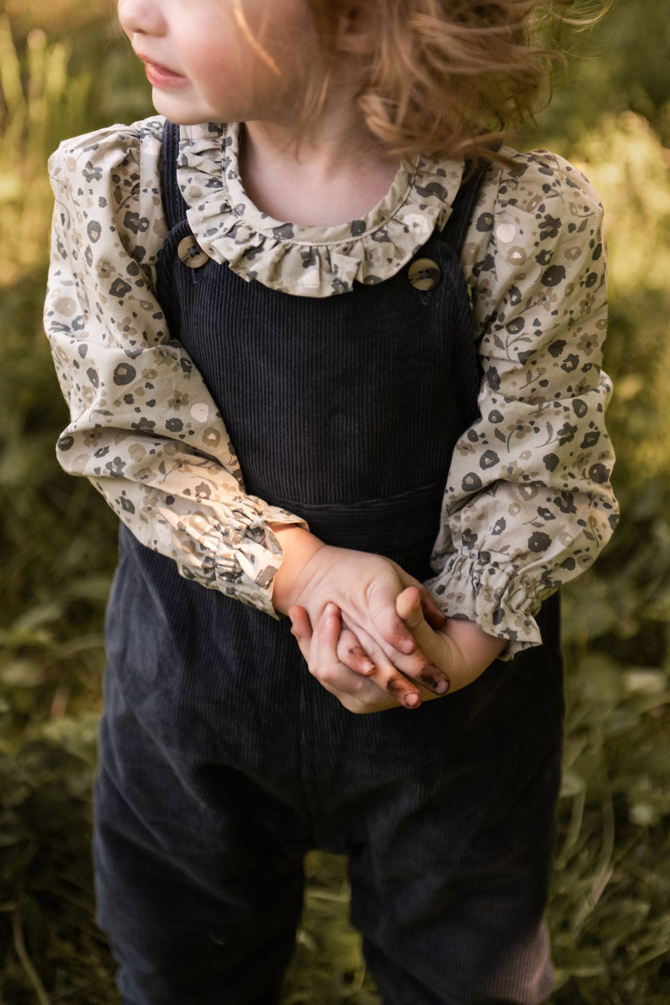 Pehr-Woven Flutter Neck One-Piece-Forget-Me-Not-3