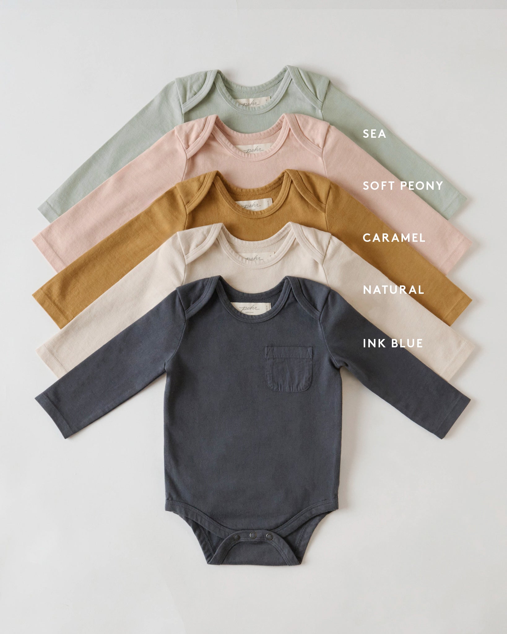 Pehr-Garment Dye Long Sleeve One-Piece-Natural-3