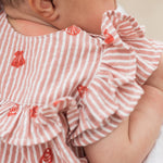 Seersucker One-piece- Shell Belle