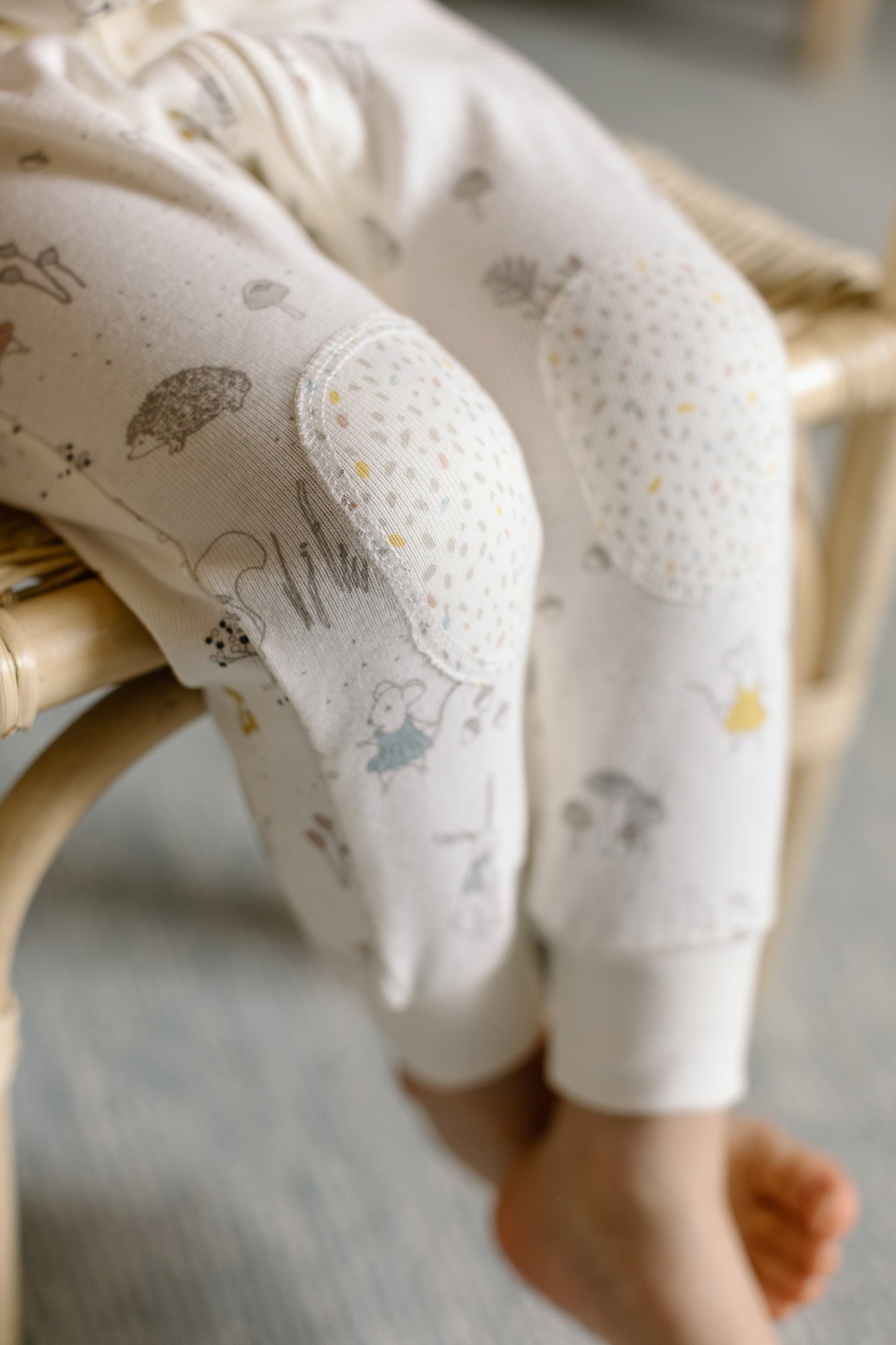 Pehr-Ribbed Baby Footless Sleeper-Magical Forest 12 - 18 mos.-3