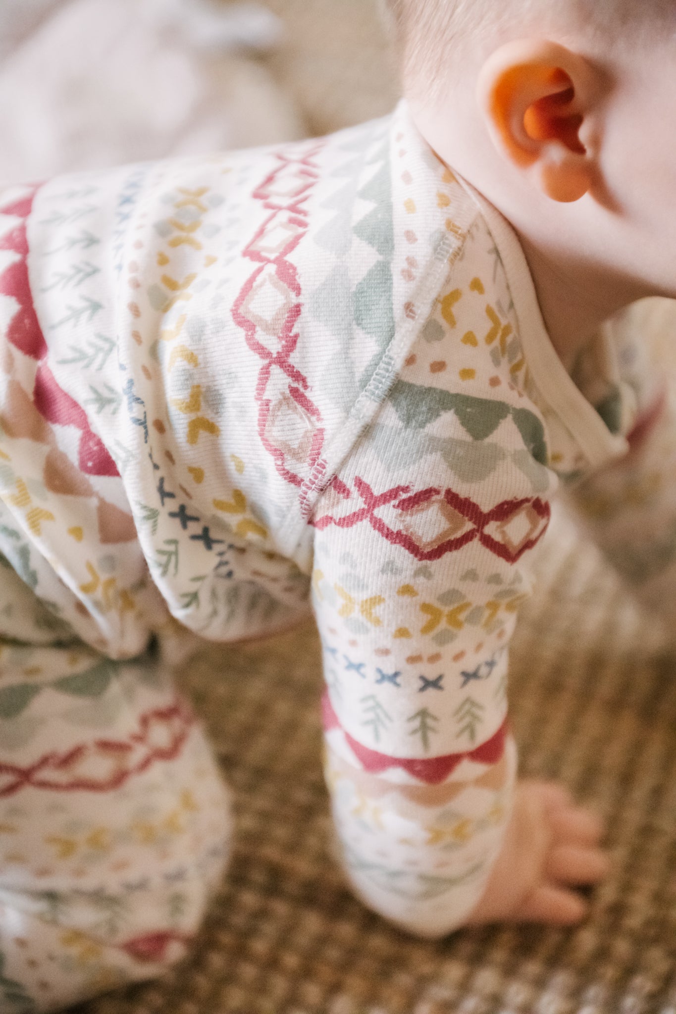 Pehr-Ribbed Baby Sleeper-Fair Isle-5