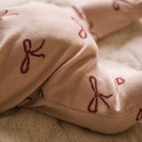 Pehr-Ribbed Baby Sleeper-With a Bow-5