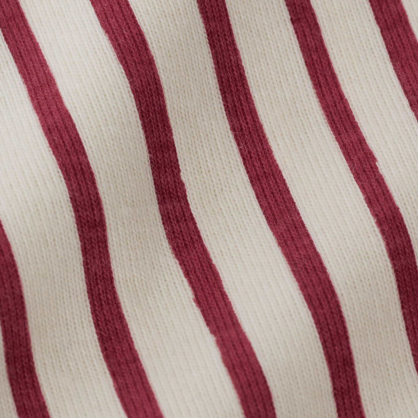 Pehr-Ribbed Baby Footless Sleeper-Stripes Away Berry-2