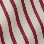 Pehr-Ribbed Baby Footless Sleeper-Stripes Away Berry-2