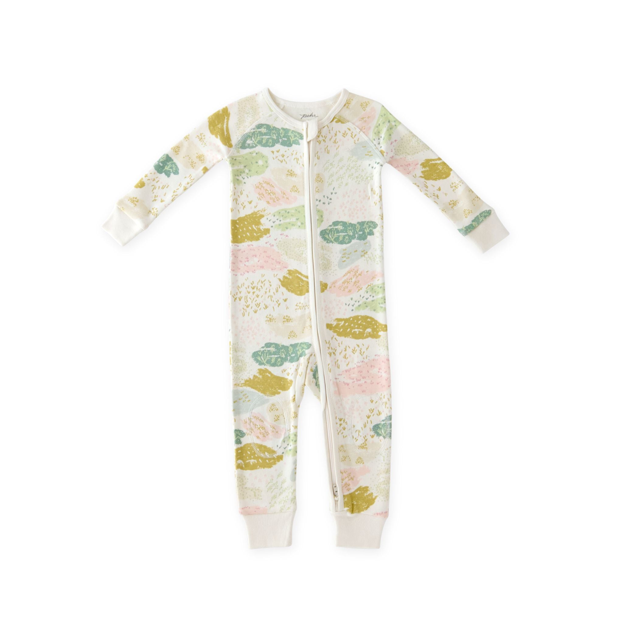Pehr-Ribbed Baby Footless Sleeper-Happy Valley-1