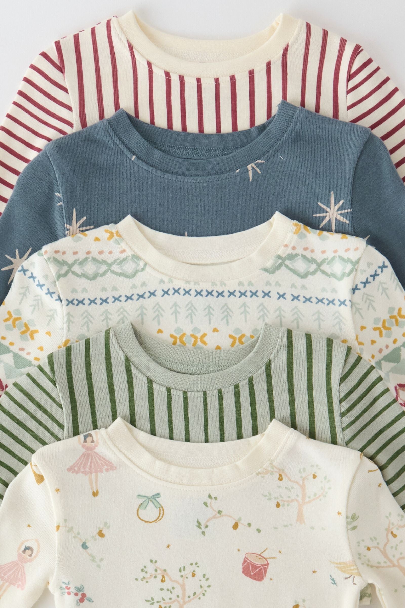 pehr-ribbed toddler pajama-Stripes Away Evergreen-8