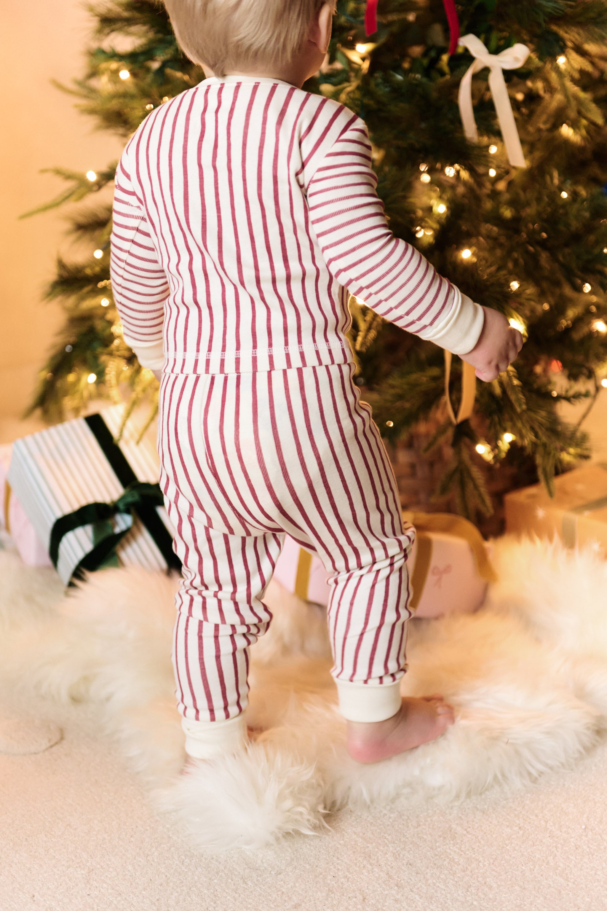 pehr-ribbedtoddlerpajama-Stripes Away Berry-3