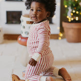 Pehr-Ribbed Toddler Pajama-Stripes Away Berry-3