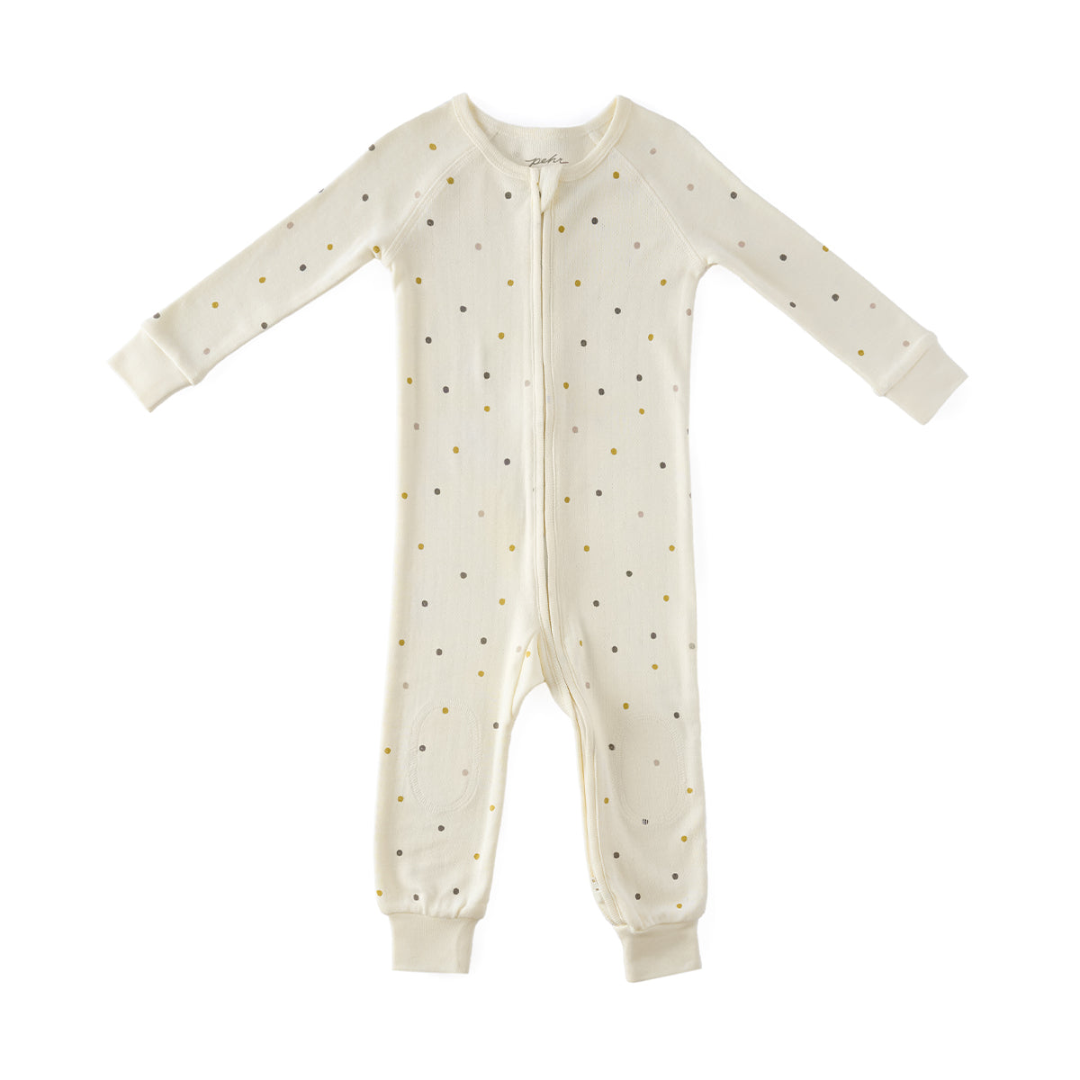 Pointelle Footless Sleeper Sleep Pehr Canada Polka Dotty 12 - 18 mos. 