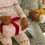Pehr-Ribbed Kids Pajama-Stripes away evergreen-5