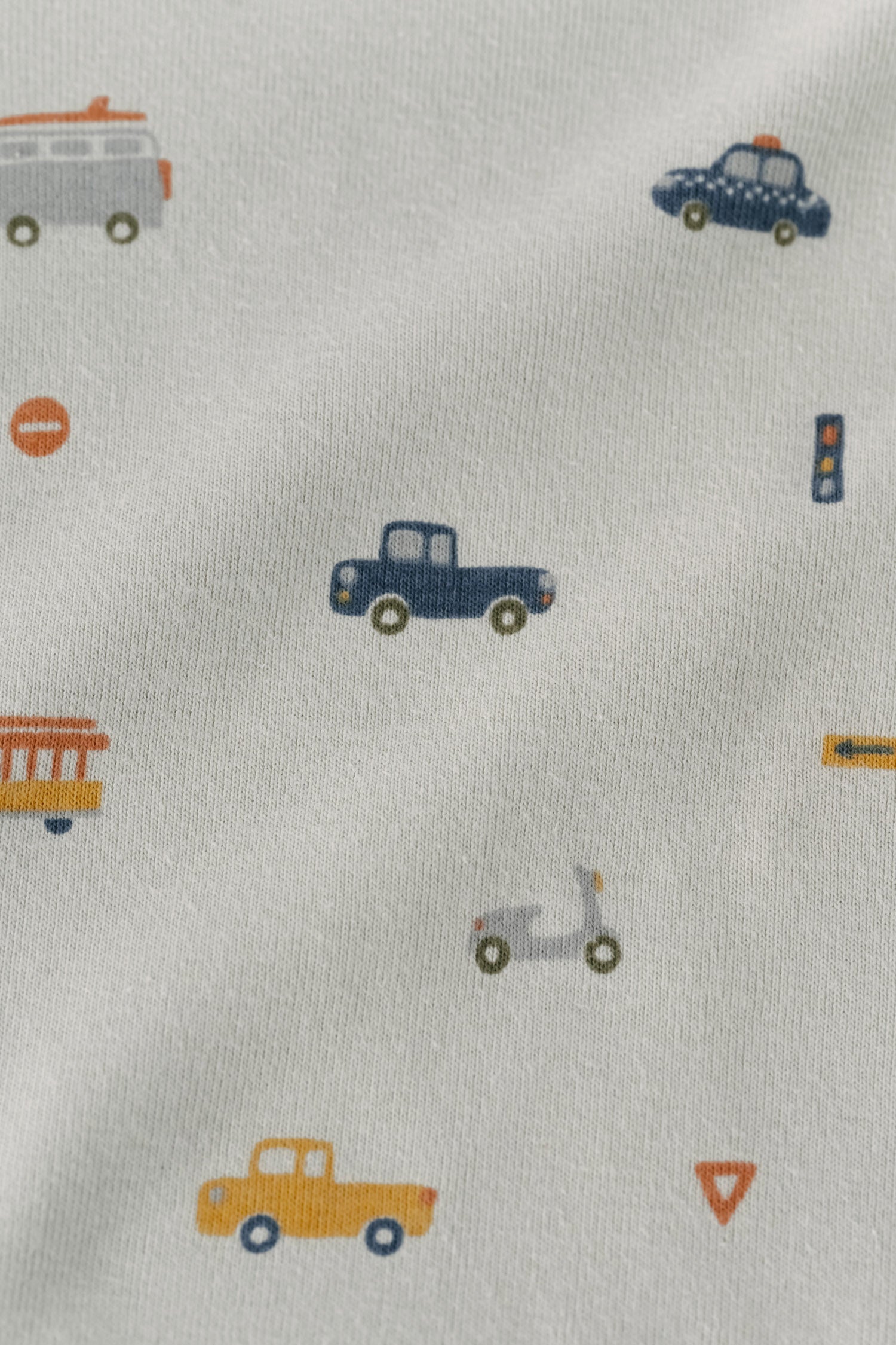 Pehr-Ribbed Kids Pajama-Rush Hour Mist-2