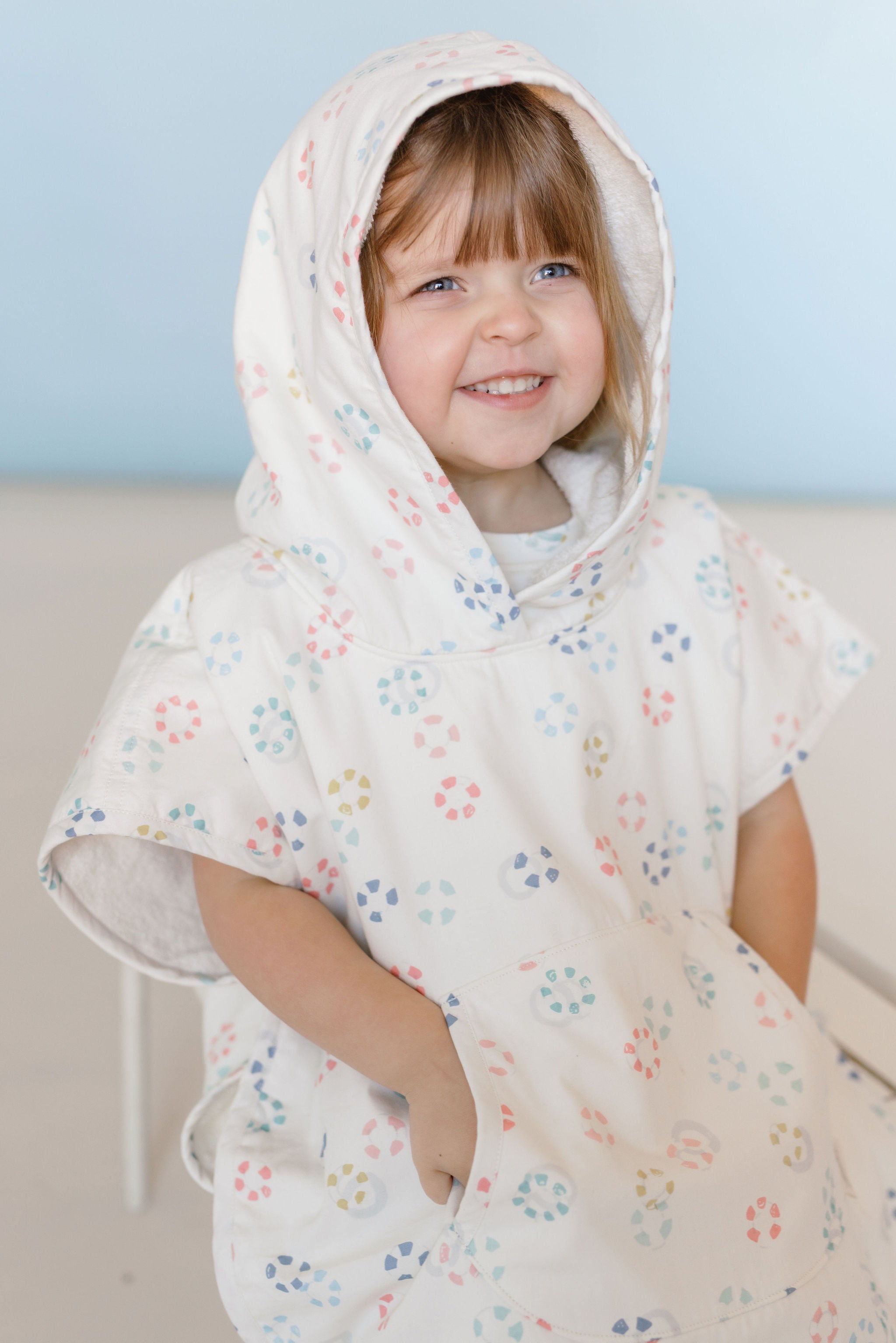 Pehr-Hooded Poncho Towel-Splash-3