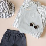 Pehr Garment Dye Short-Ink Blue-7