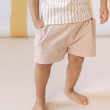 Pehr Garment Dye Short-Soft Peony-4