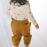 Pehr-Vintage Twill Utility Jogger-Caramel-4