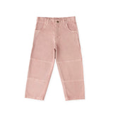 Vintage Twill Kids Utility Pant - Peony