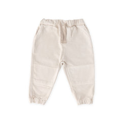 Pehr-Vintage Twill Toddler Utility Jogger-Natural-1