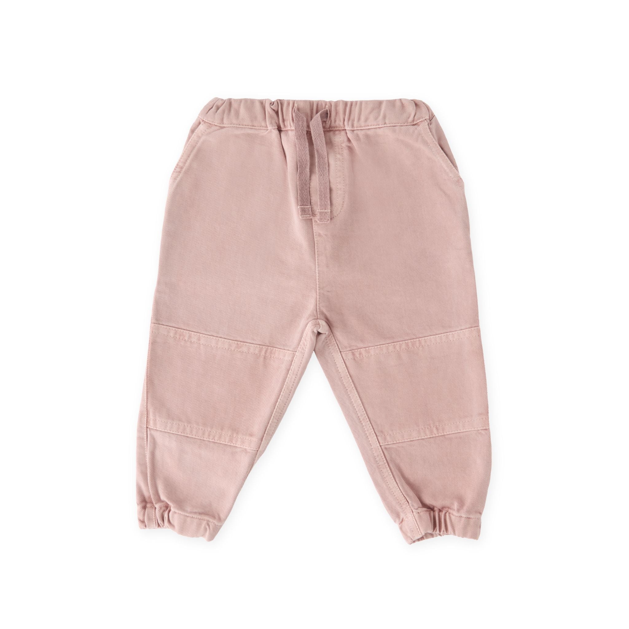 Pehr-Vintage Twill Toddler Utility Jogger-Peony-1