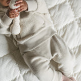 Pehr-Teddy Fleece Harem Pant-Stone-4