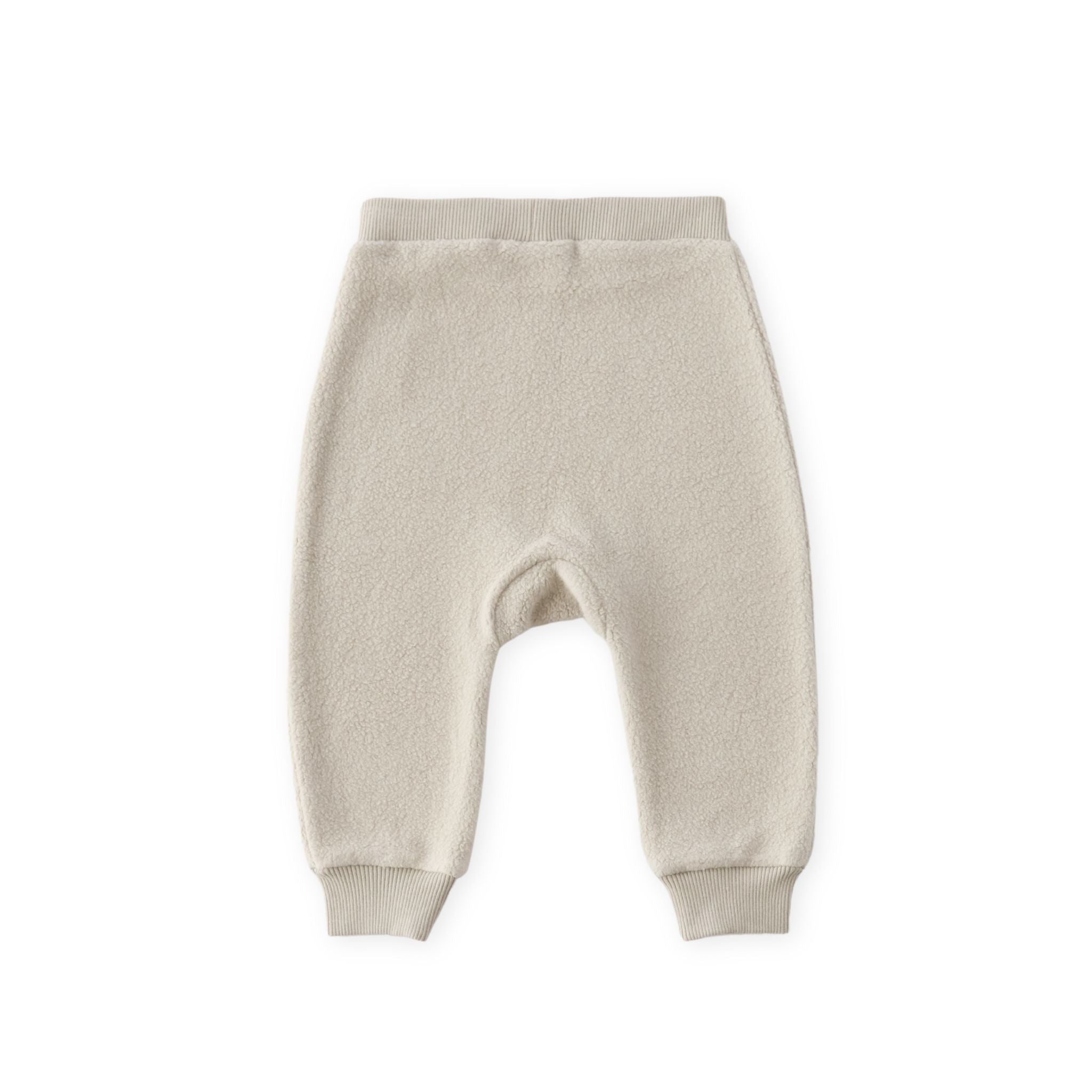 Pehr-Teddy Fleece Harem Pant-Stone-7