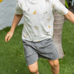 Pehr-Dropped Shoulder Short Sleeve T-Shirt-Dog Days-2