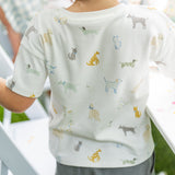 Pehr-Dropped Shoulder Short Sleeve T-Shirt-Dog Days-3