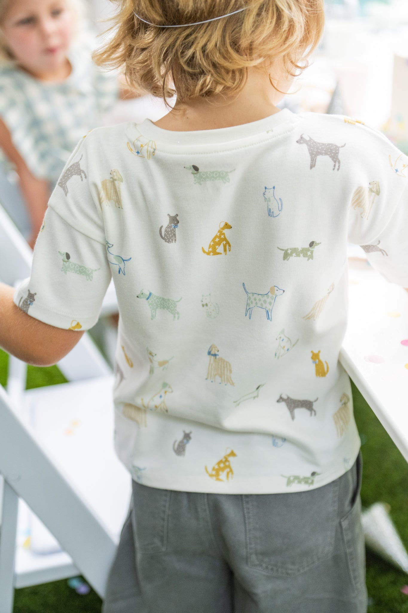 Pehr-Dropped Shoulder Short Sleeve T-Shirt-Dog Days-3