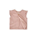 Pehr-French Terry Ruffle Vest-Soft Peony-5