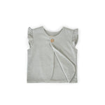 Pehr-French Terry Ruffle Vest-Soft Sea-7