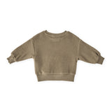 Pehr-Teddy Fleece Dropped Shoulder Sweatshirt-Moss-6