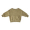 Pehr-Teddy Fleece Dropped Shoulder Sweatshirt-Moss-1