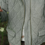 Pehr-Corduroy Quilted Jacket-Sage-2