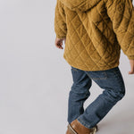 Pehr-Corduroy Quilted Jacket-Ochre-3
