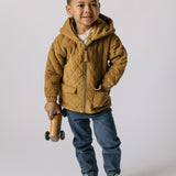 Pehr-Corduroy Quilted Jacket-Ochre-5