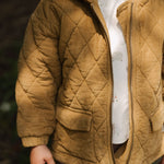 Pehr-Corduroy Quilted Jacket-Ochre-2