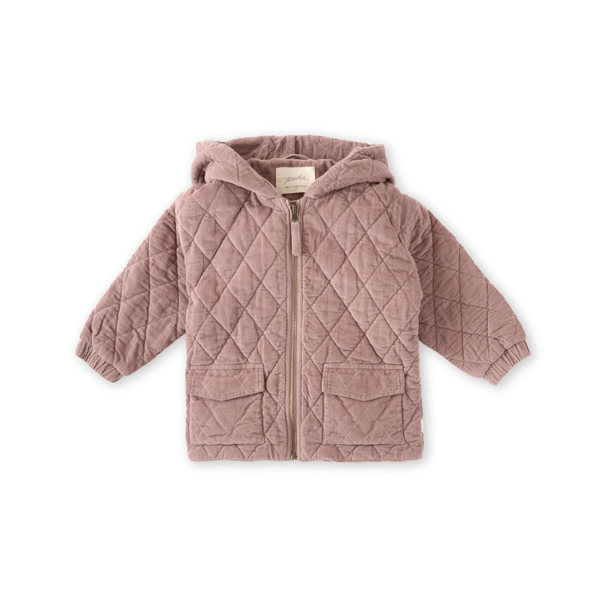 Pehr-Corduroy Quilted Jacket-Thistle-1
