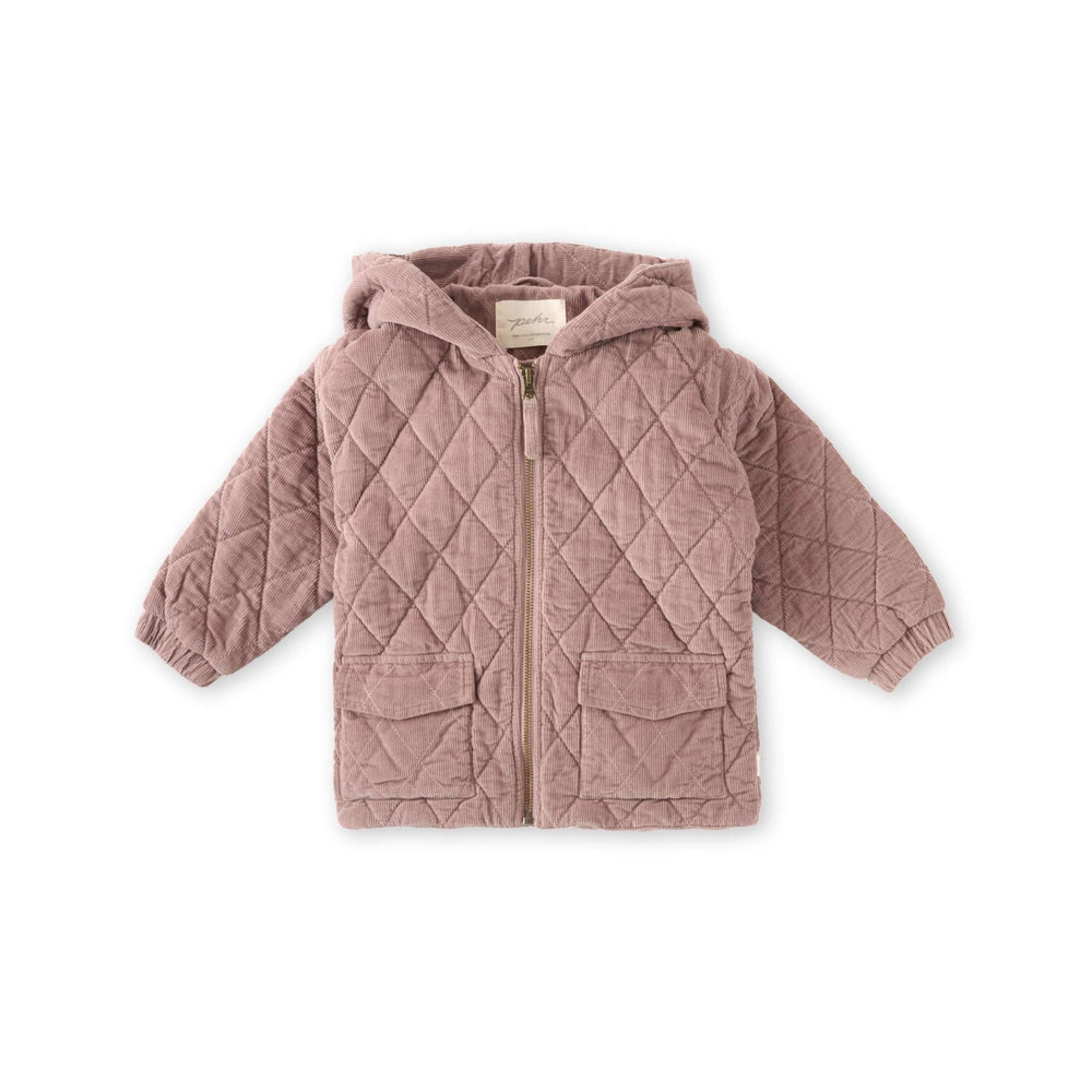 Corduroy Quilted Jacket Jacket Pehr Canada Thistle 0 - 6 mos. 