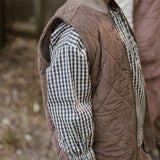 Pehr-Corduroy Quilted Vest-Portobello-3