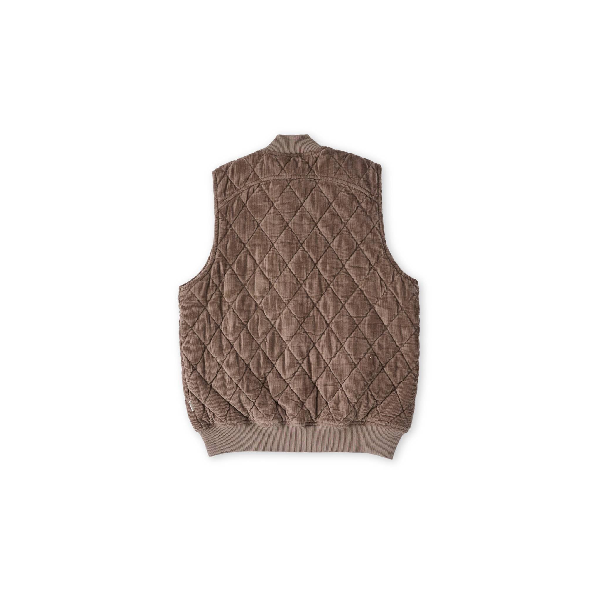 Pehr-Corduroy Quilted Vest-Portobello-5