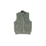 Pehr-Corduroy Quilted Vest-Sage-1