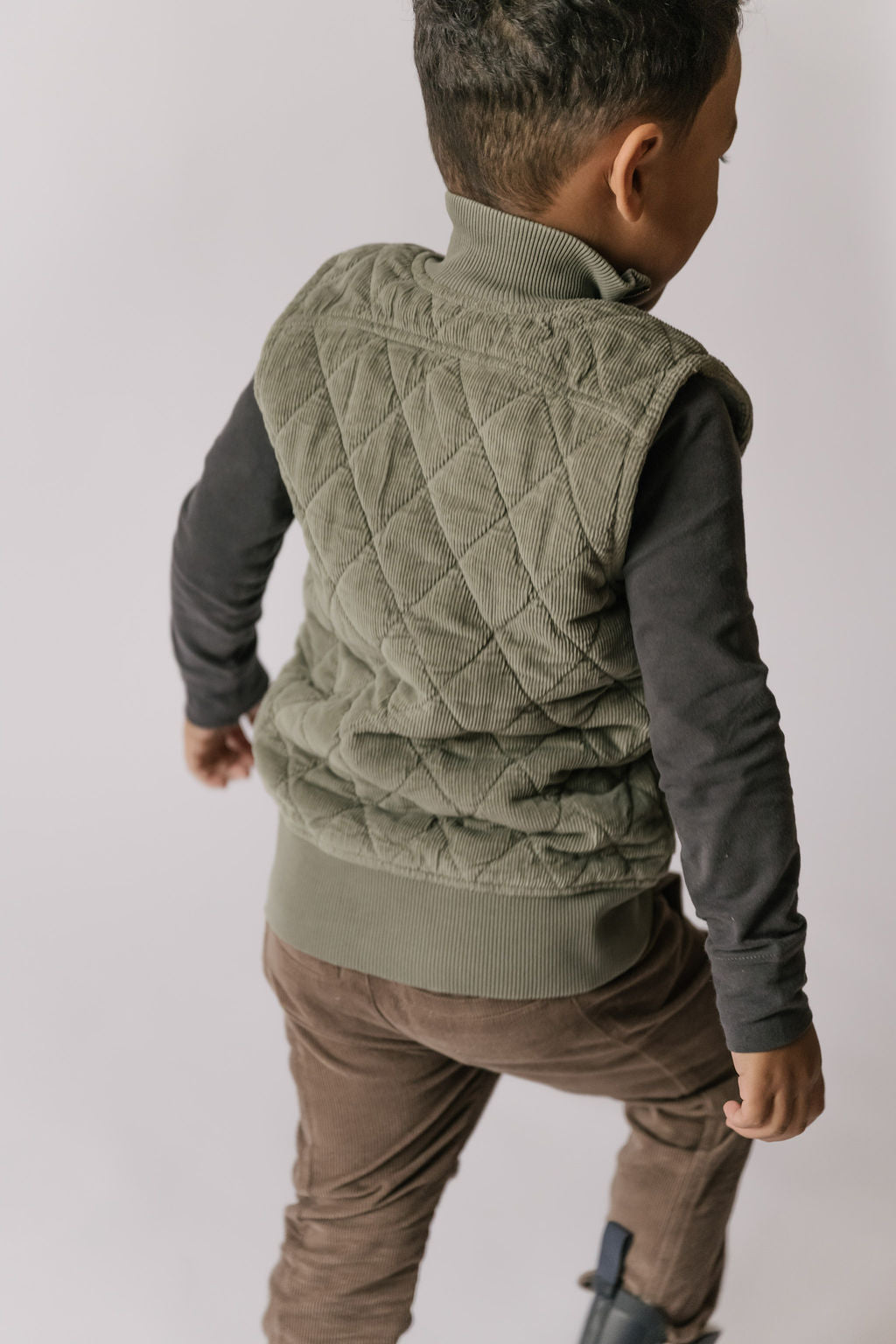 Corduroy Quilted Vest Vest Pehr Canada   