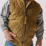 Corduroy Quilted Vest Vest Pehr Canada