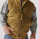 Corduroy Quilted Vest Vest Pehr Canada