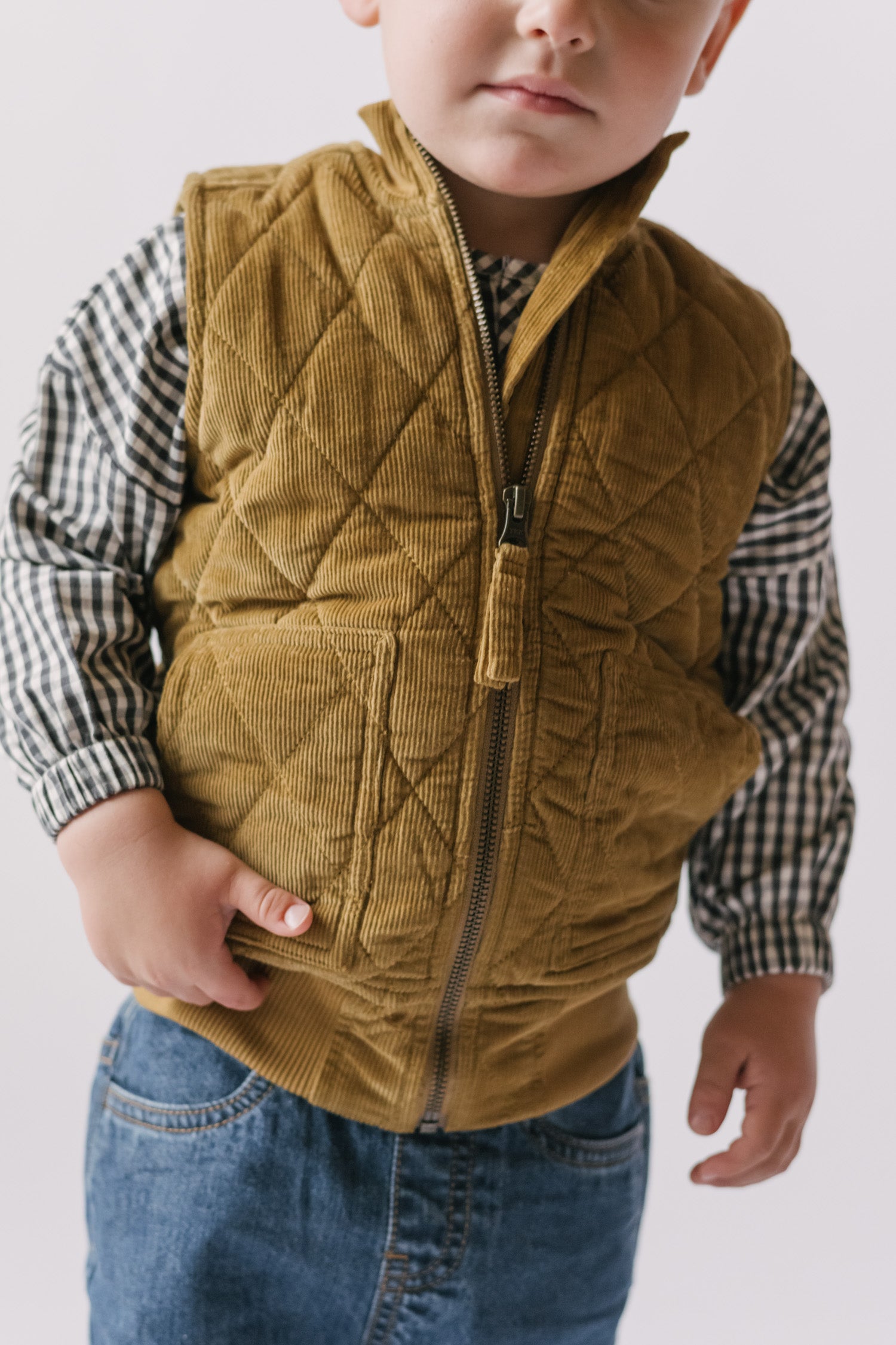 Corduroy Quilted Vest Vest Pehr Canada