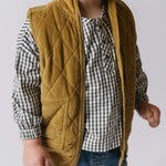 Corduroy Quilted Vest Vest Pehr Canada