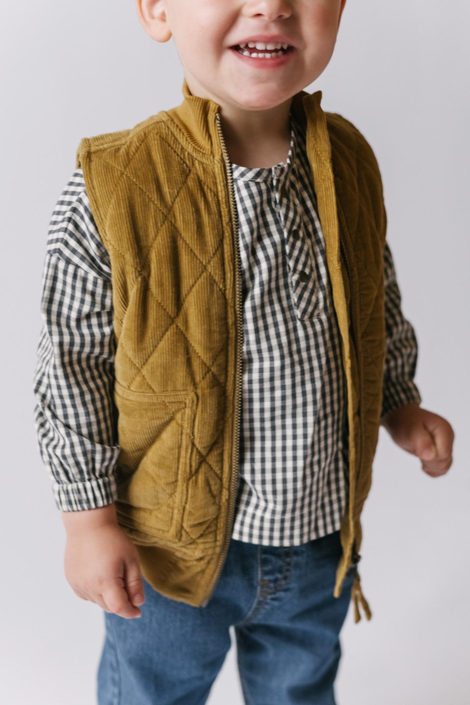 Corduroy Quilted Vest Vest Pehr Canada
