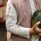 Corduroy Quilted Vest Vest Pehr Canada