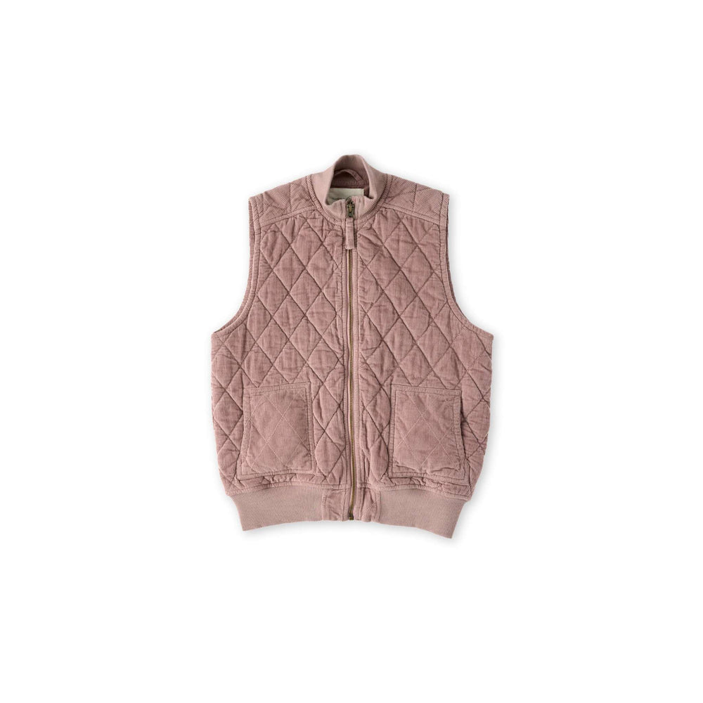 Corduroy Kids Quilted Vest Vest Pehr Canada Thistle 6 - 7 T 