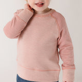 Pehr - sailor Stripe Raglan Top - Tea Rose -2